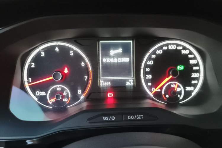 Used Jetta VS7 2020 1.4T Automatic Enjoyment Model Instrument Cluster