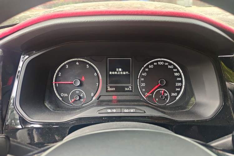 Used Jetta VS7 2020 1.4T Automatic Entry-Level Trim Instrument Cluster