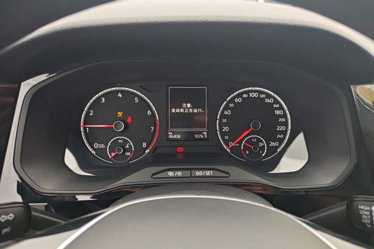 Used Jetta VS7 2020 1.4T Automatic Enjoyment Model Instrument Cluster