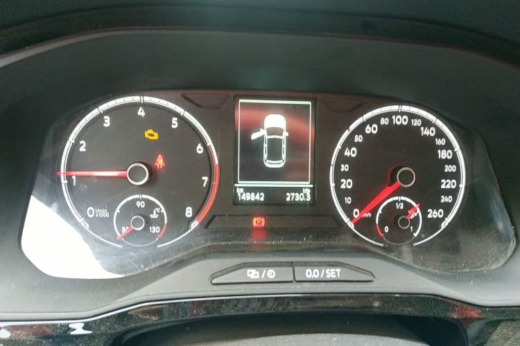 Used Jetta VS7 2020 1.4T Manual Entry-Level Trim Instrument Cluster