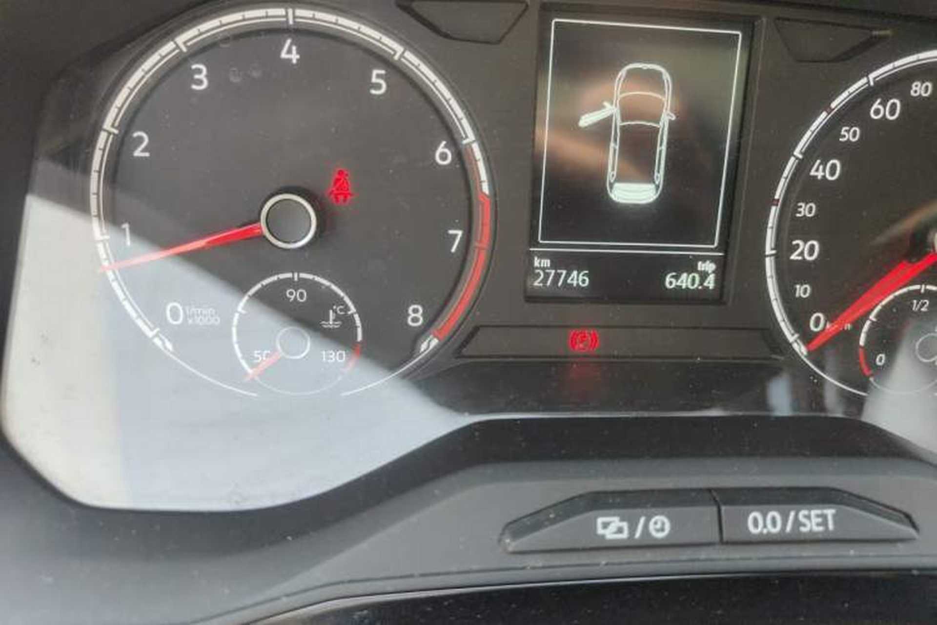 Used Jetta VS7 2020 1.4T Automatic Glory Edition Odometer Close Up