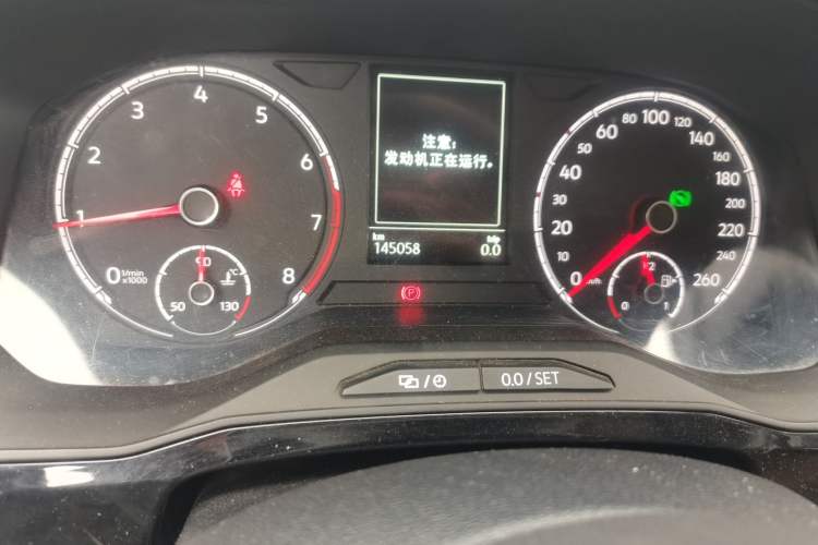 Used Jetta VS7 2020 1.4T Automatic Glory Edition Odometer Close Up