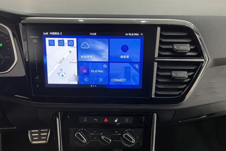 Used Jetta VS7 2021 1.4T Automatic Enjoyment Edition Audio And AC Panel