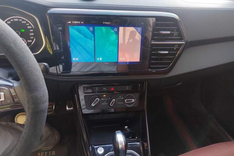 Used Jetta VS7 2021 1.4T Automatic Enjoyment Edition Audio And AC Panel