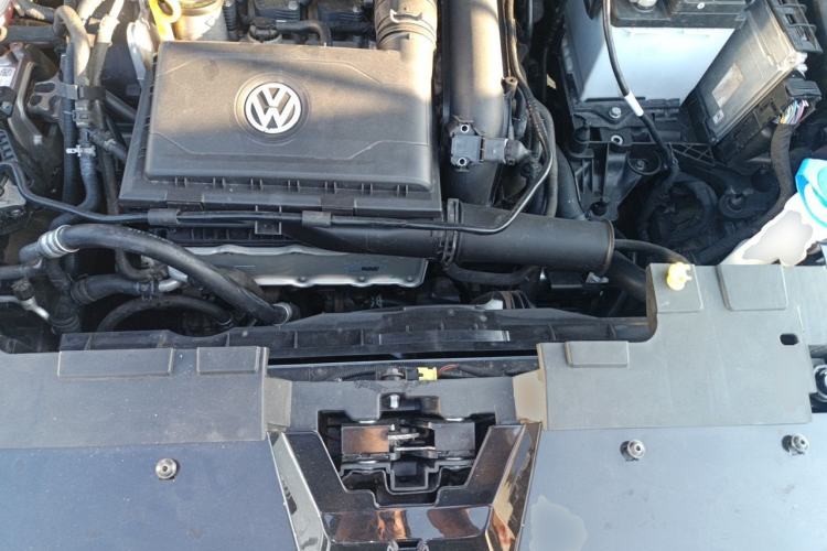 Used Jetta VS7 2021 Black Edition 1.4T Automatic Enjoyment Model Engine Bay