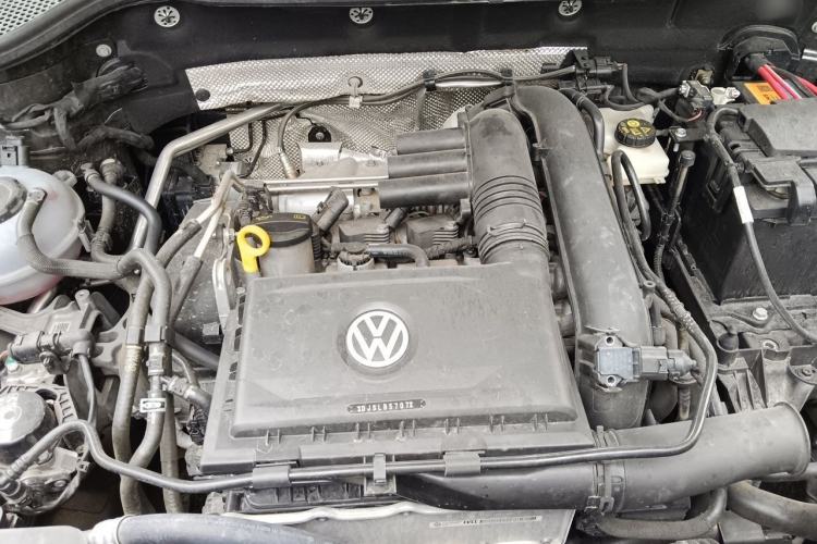 Used Jetta VS7 2021 Black Edition 1.4T Automatic Enjoyment Model Engine Bay