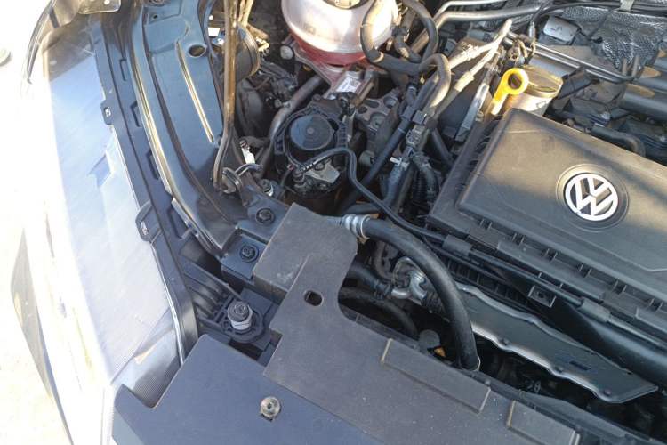 Used Jetta VS7 2021 Black Edition 1.4T Automatic Enjoyment Model Engine Bay Right