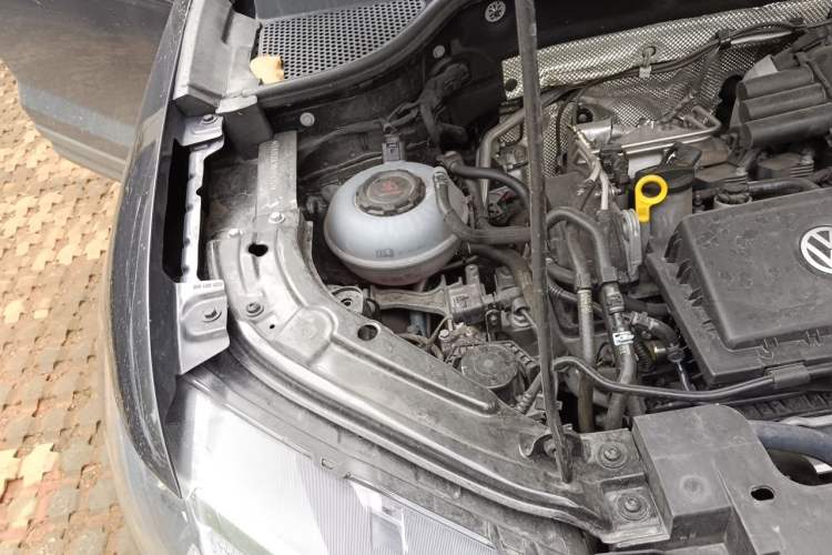 Used Jetta VS7 2021 Black Edition 1.4T Automatic Enjoyment Model Engine Bay Right