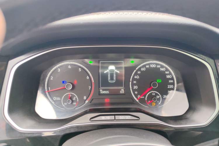 Used Jetta VS7 2021 Black Edition 1.4T Automatic Enjoyment Model Instrument Cluster