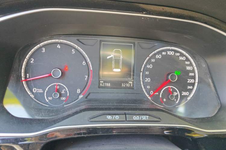 Used Jetta VS7 2021 Black Edition 1.4T Automatic Enjoyment Model Instrument Cluster
