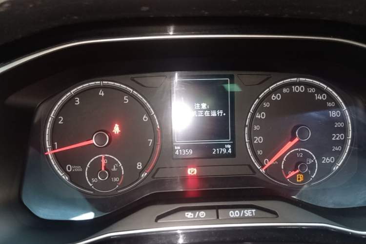 Used Jetta VS7 2021 Black Edition 1.4T Automatic Enjoyment Model Instrument Cluster