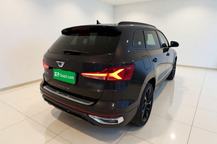 Used Jetta VS7 2021 Black Edition 1.4T Automatic Enjoyment Model Rear Right 45 Deg