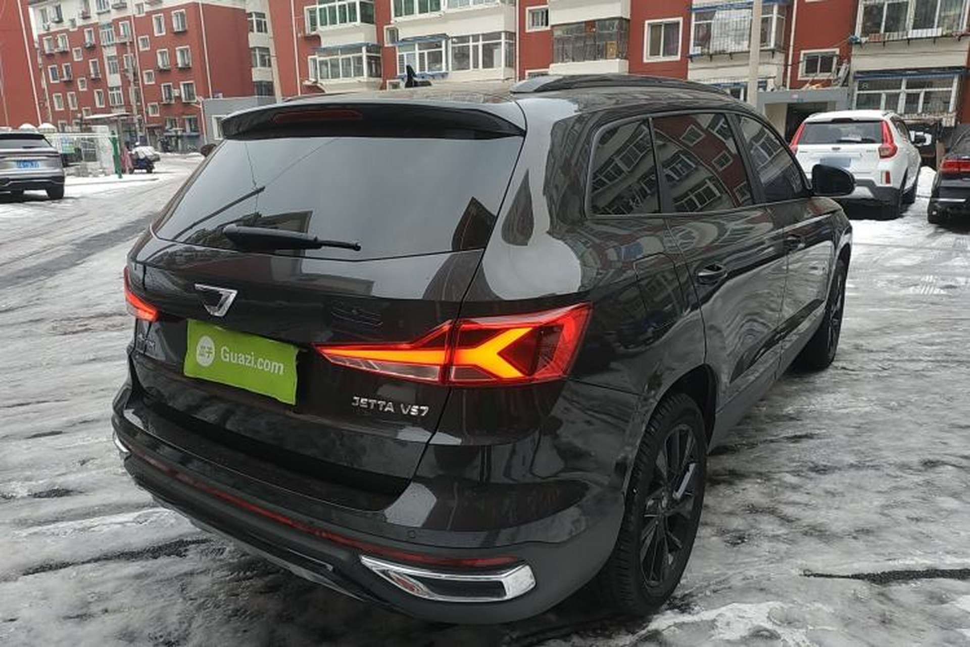 Used Jetta VS7 2021 Black Edition 1.4T Automatic Enjoyment Model Rear Right 45 Deg