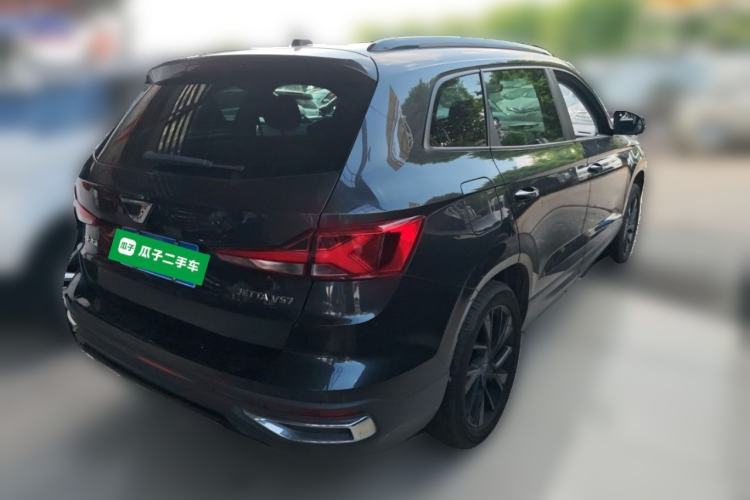 Used Jetta VS7 2021 Black Edition 1.4T Automatic Glory Version Rear Right 45 Deg