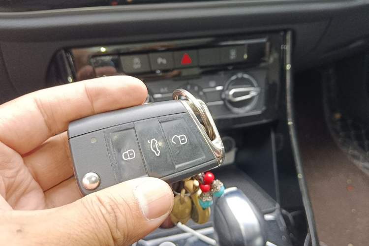 Used Jetta VS7 2021 Black Edition 1.4T Automatic Enjoyment Model Vehicle Key