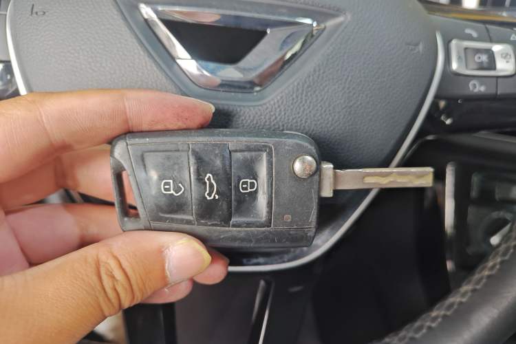Used Jetta VS7 2021 Black Edition 1.4T Automatic Enjoyment Model Vehicle Key