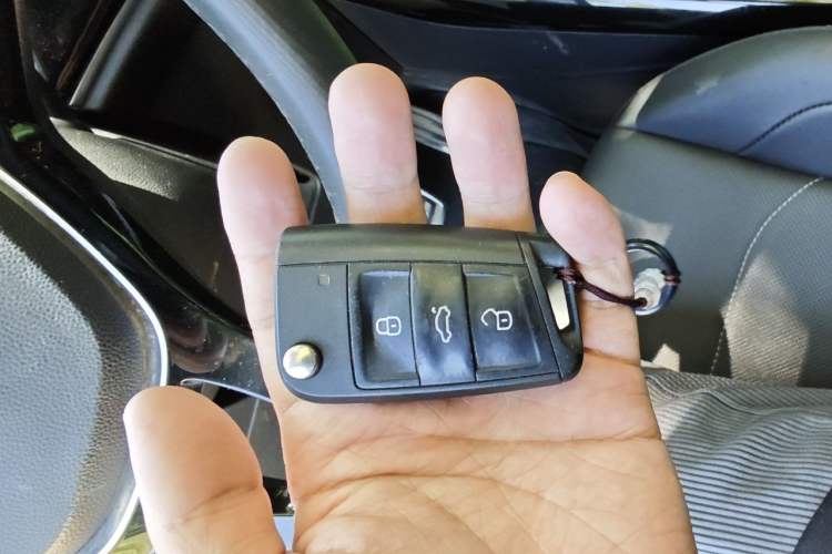 Used Jetta VS7 2021 Black Edition 1.4T Automatic Enjoyment Model Vehicle Key