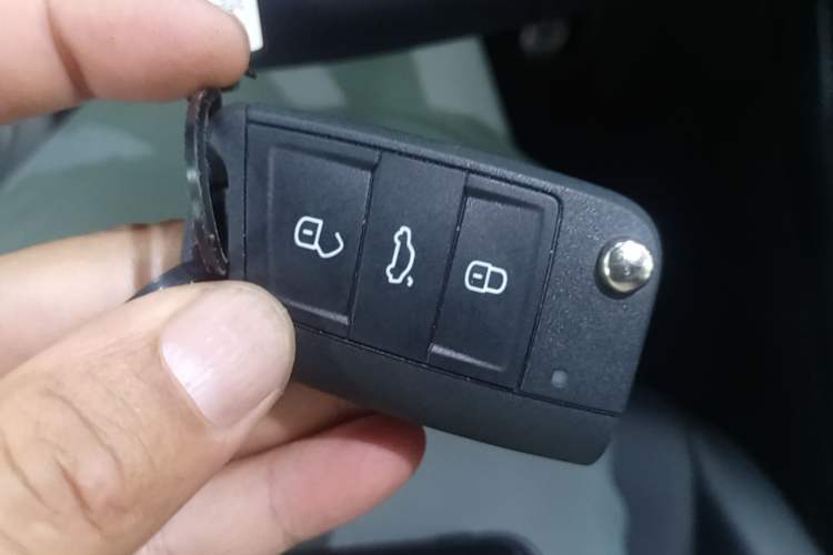 Used Jetta VS7 2021 Black Edition 1.4T Automatic Enjoyment Model Vehicle Key