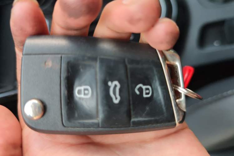Used Jetta VS7 2021 Black Edition 1.4T Automatic Glory Version Vehicle Key
