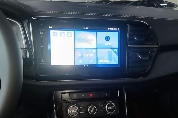 Used Jetta VS7 2021 1.4T Automatic Enjoyment Edition Audio And AC Panel