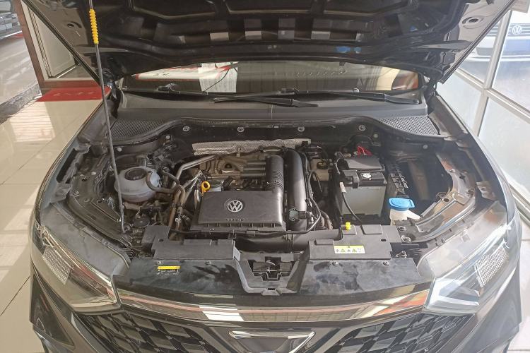Used Jetta VS7 2021 Black Edition 1.4T Automatic Enjoyment Model Engine Bay