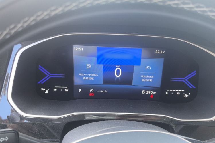 Used Jetta VS7 2021 Black Edition 1.4T Automatic Enjoyment Model Instrument Cluster