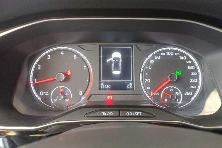 Used Jetta VS7 2021 Black Edition 1.4T Automatic Enjoyment Model Instrument Cluster