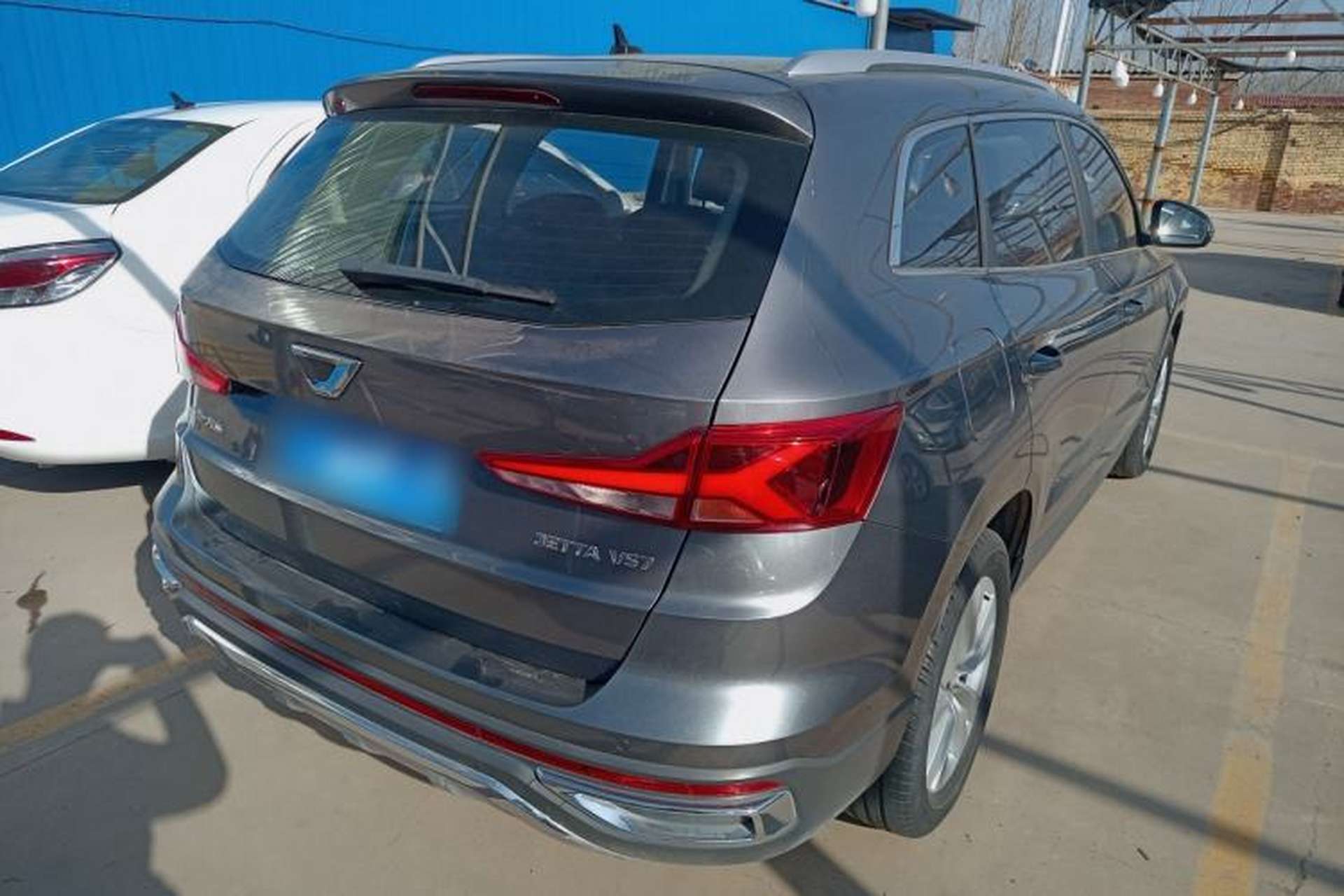 Used Jetta VS7 2021 1.4T Manual Entry-Level Model Rear Right 45 Deg