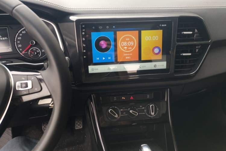 Used Jetta VS7 2021 1.4T Automatic Entry Model Audio And AC Panel