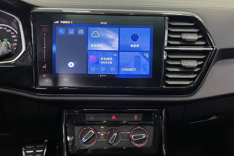 Used Jetta VS7 2021 Panda Edition 1.4T Automatic Enjoyment Model Audio And AC Panel