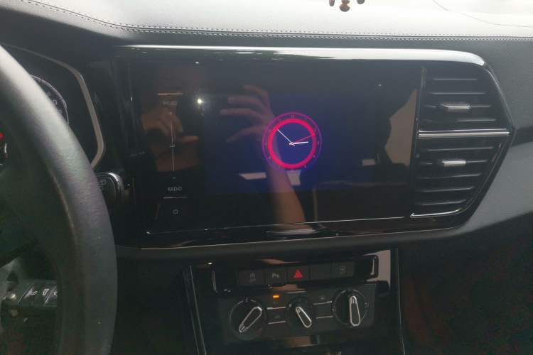 Used Jetta VS7 2021 1.4T Automatic Entry Model Audio And AC Panel