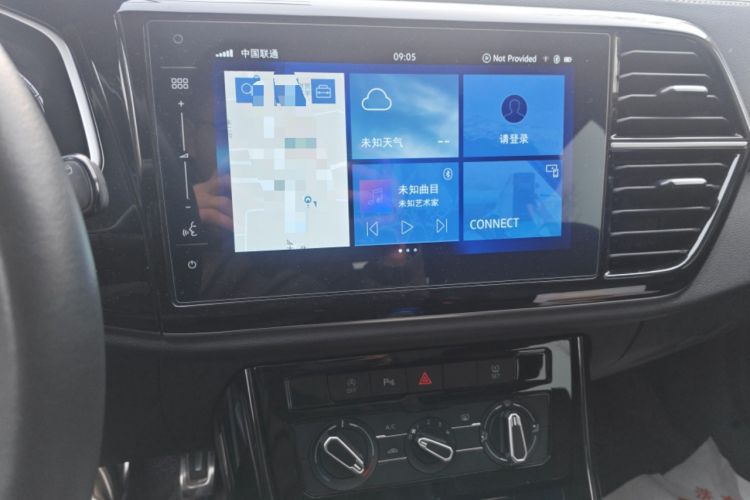 Used Jetta VS7 2021 Panda Edition 1.4T Automatic Enjoyment Model Audio And AC Panel