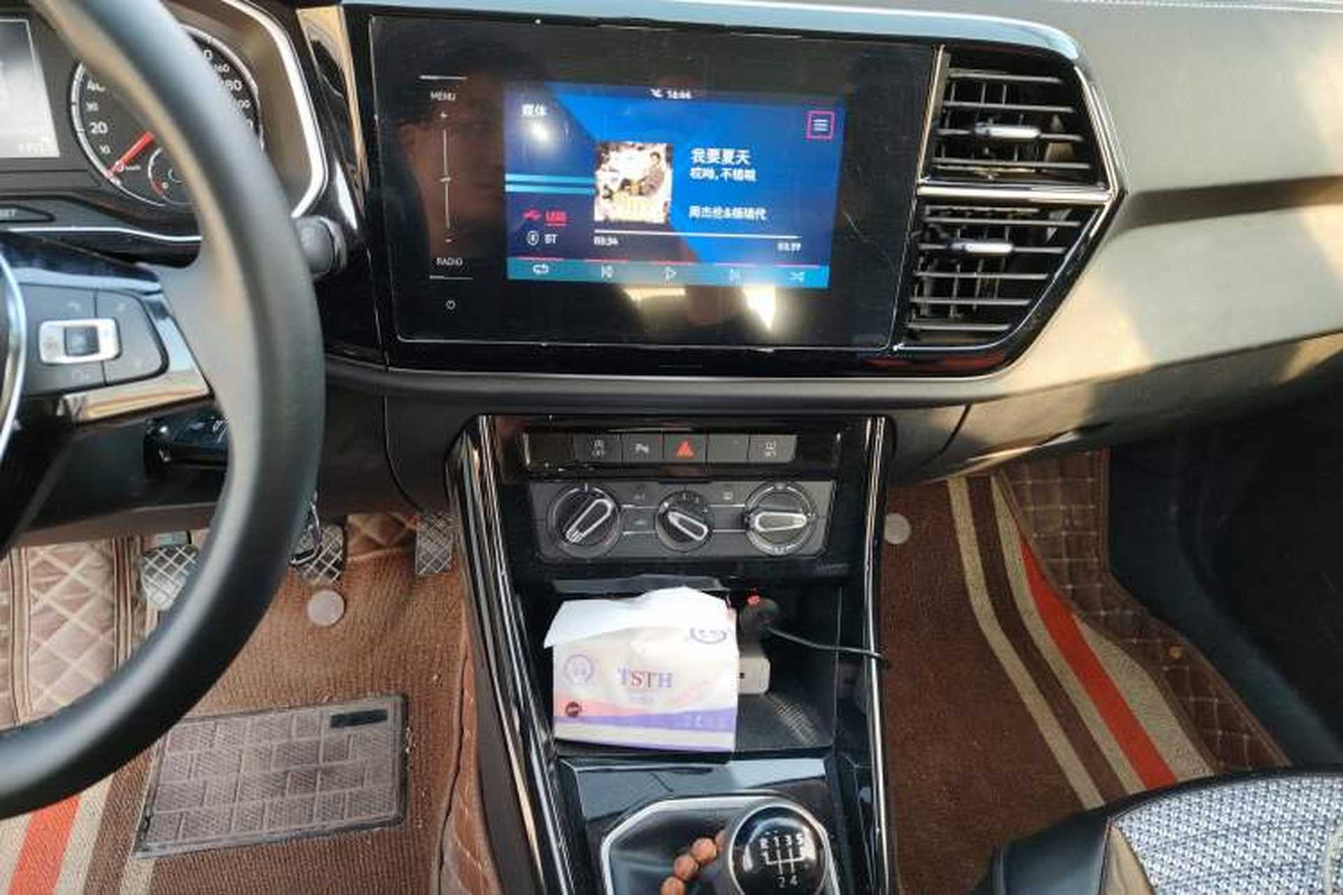 Used Jetta VS7 2021 1.4T Manual Entry-Level Model Audio And AC Panel