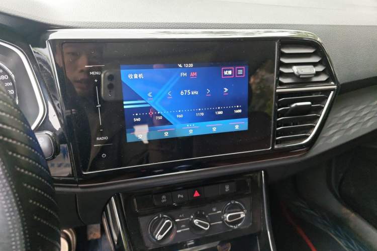 Used Jetta VS7 2021 1.4T Automatic Entry Model Audio And AC Panel