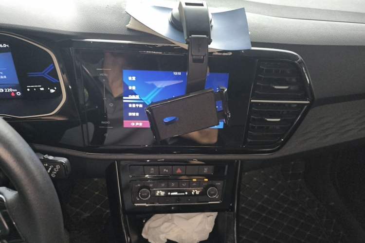 Used Jetta VS7 2021 1.4T Automatic Enjoyment Edition Audio And AC Panel