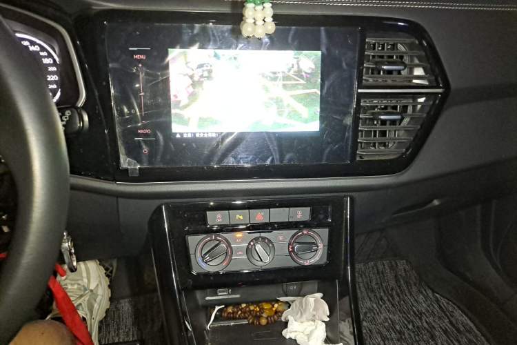 Used Jetta VS7 2021 1.4T Automatic Entry Model Audio And AC Panel