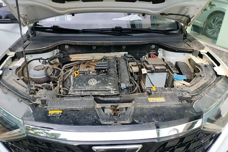 Used Jetta VS7 2021 Panda Edition 1.4T Automatic Enjoyment Model Engine Bay