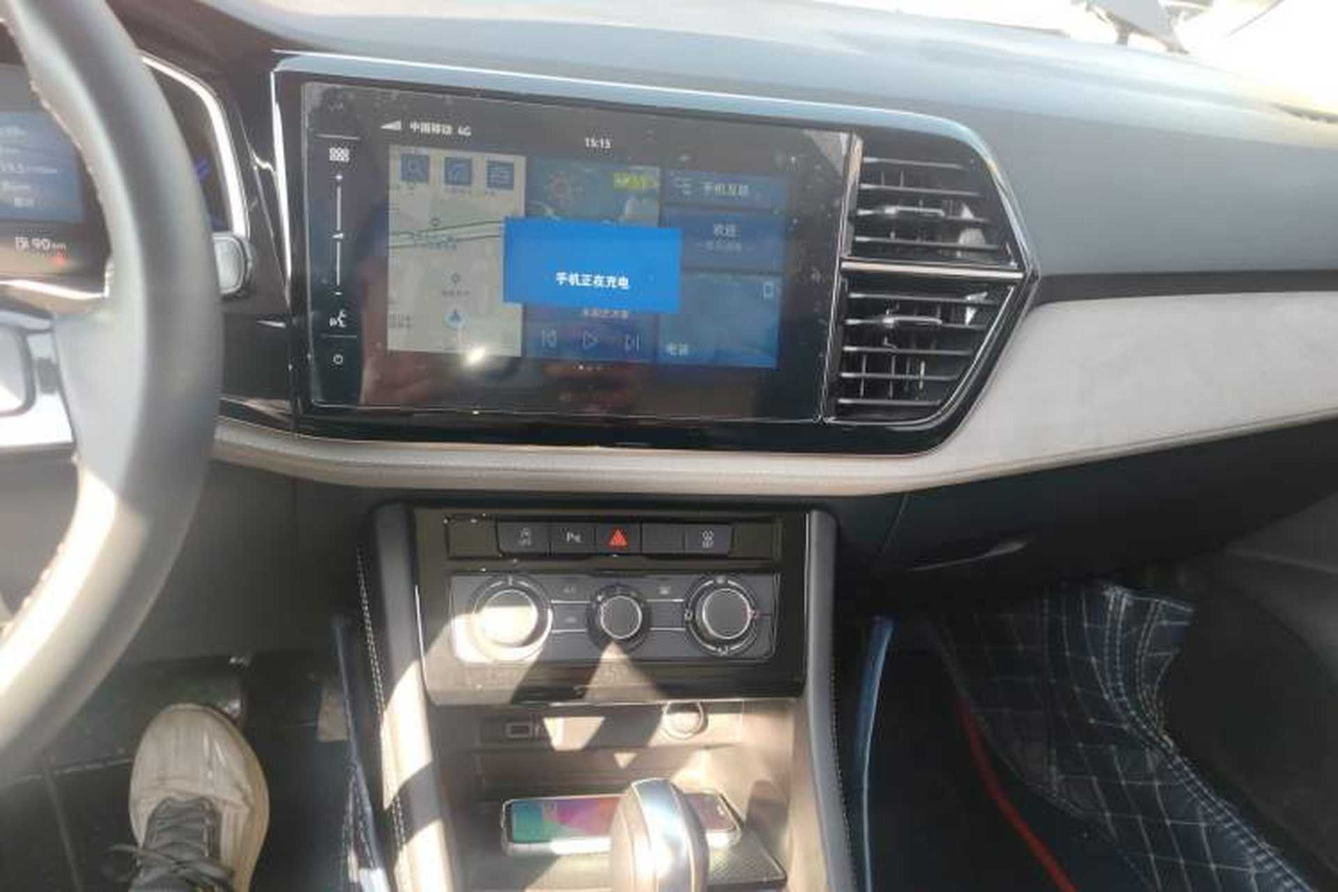 Used Jetta VS7 2022 Black Edition 1.4T Automatic Enjoyment Pro Version Audio And AC Panel