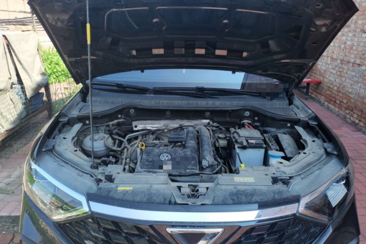 Used Jetta VS7 2022 Black Edition 1.4T Automatic Enjoyment Pro Version Engine Bay