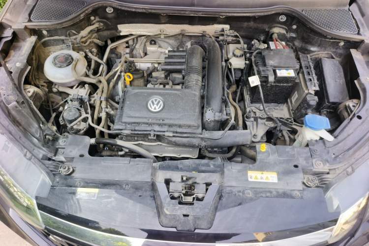 Used Jetta VS7 2022 Black Edition 1.4T Automatic Enjoyment Pro Version Engine Bay