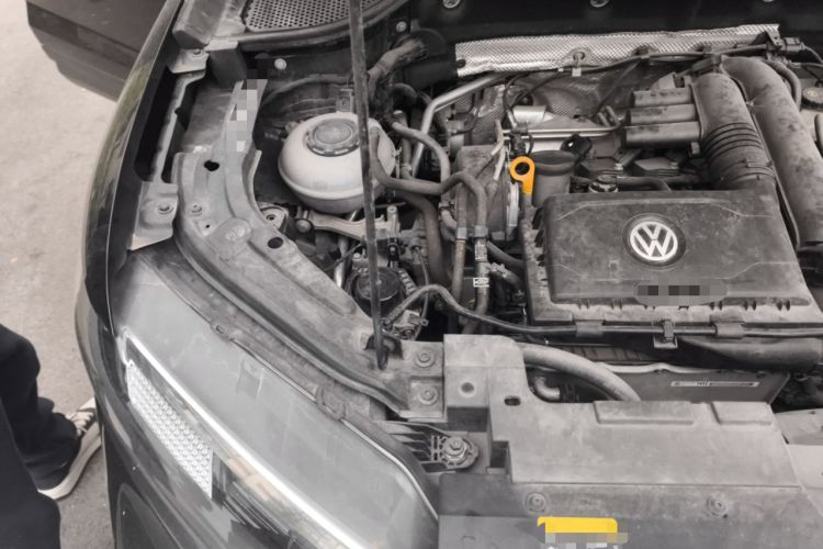 Used Jetta VS7 2022 Black Edition 1.4T Automatic Enjoyment Pro Version Engine Bay Right