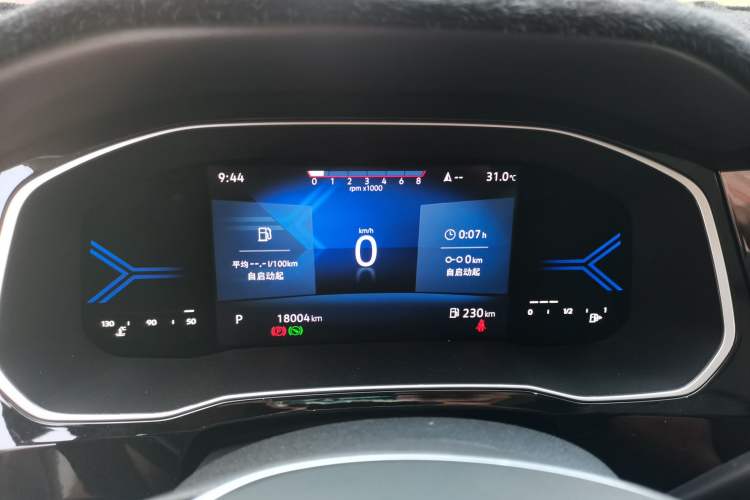 Used Jetta VS7 2022 Black Edition 1.4T Automatic Enjoyment Pro Version Instrument Cluster