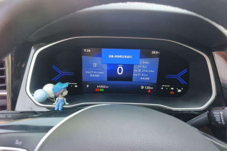 Used Jetta VS7 2022 Black Edition 1.4T Automatic Enjoyment Pro Version Instrument Cluster