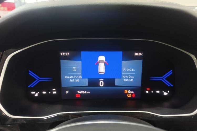 Used Jetta VS7 2022 Black Edition 1.4T Automatic Enjoyment Pro Version Instrument Cluster