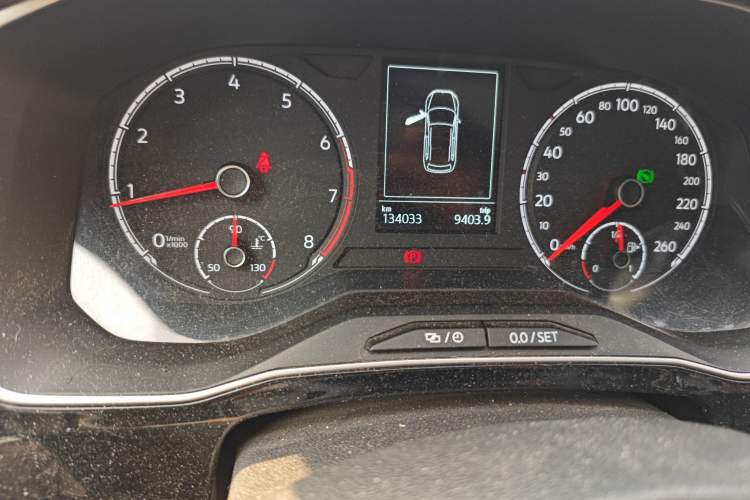 Used Jetta VS7 2022 1.4T Automatic Enjoyment Pro Edition Odometer Close Up