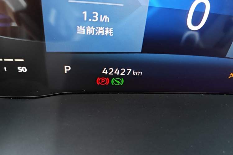 Used Jetta VS7 2022 280TSI Automatic Glory Edition Odometer Close Up