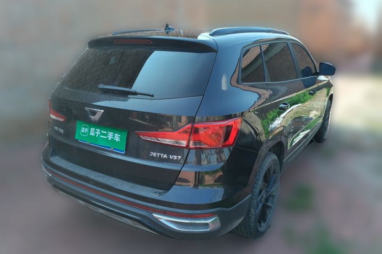 Used Jetta VS7 2022 Black Edition 1.4T Automatic Enjoyment Pro Version Rear Right 45 Deg