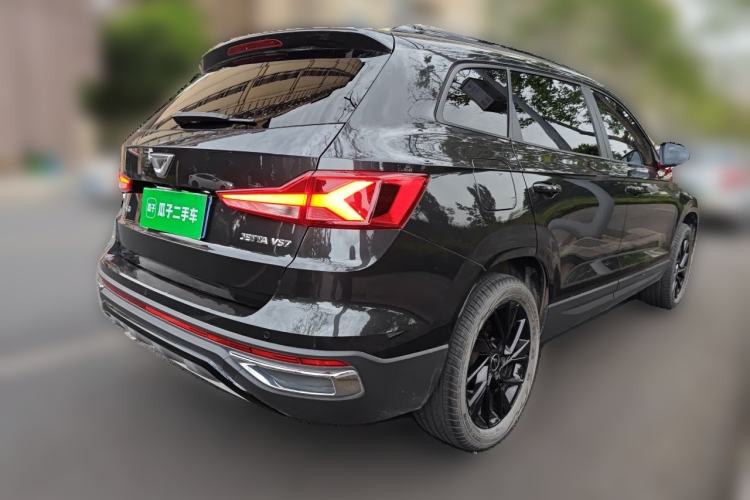 Used Jetta VS7 2022 Black Edition 1.4T Automatic Enjoyment Pro Version Rear Right 45 Deg
