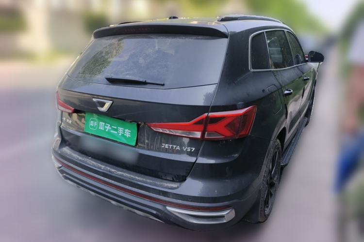 Used Jetta VS7 2022 Black Edition 1.4T Automatic Enjoyment Pro Version Rear Right 45 Deg