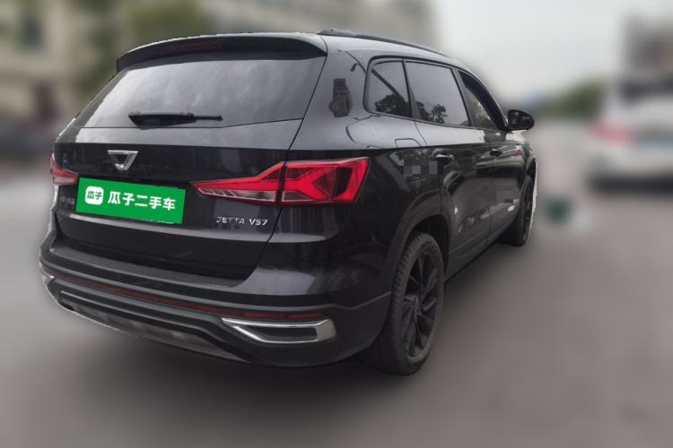 Used Jetta VS7 2022 Black Edition 1.4T Automatic Enjoyment Pro Version Rear Right 45 Deg